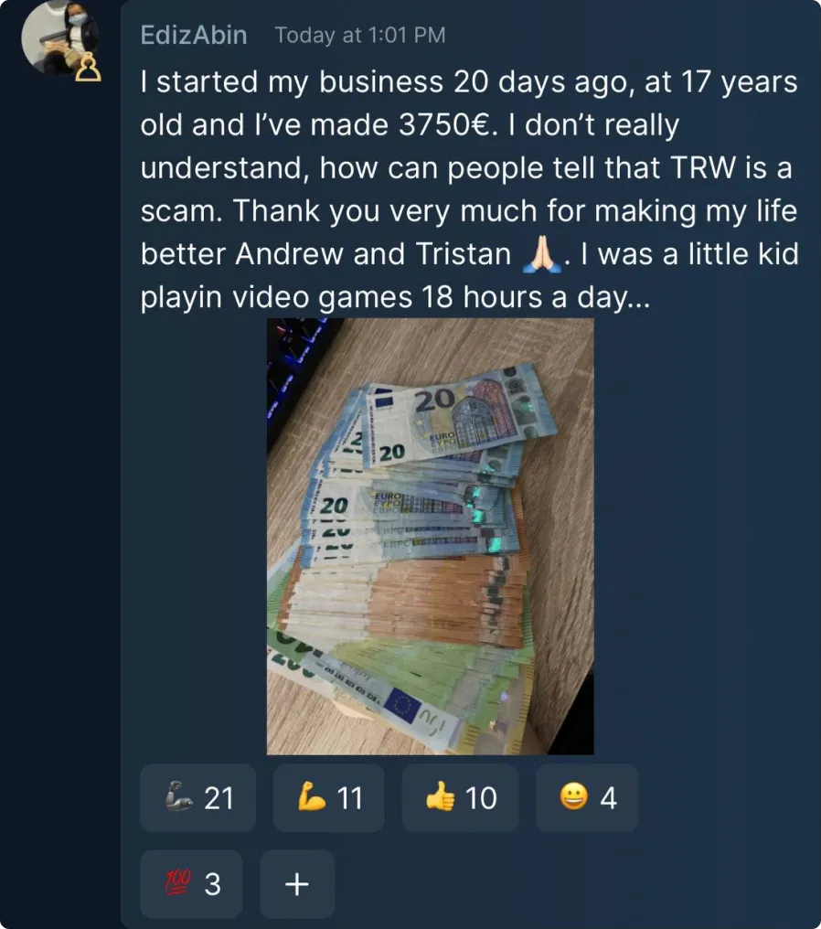 The Real World student result